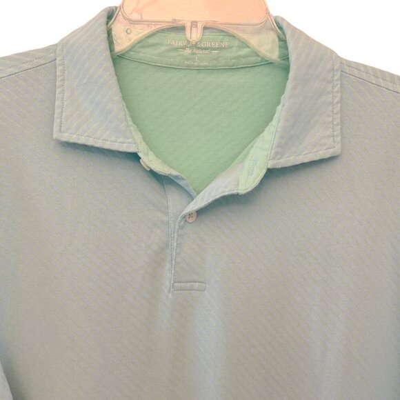 Men Fairways & Greene Striped Golf Polo - SIze Large - Picture 2 of 8